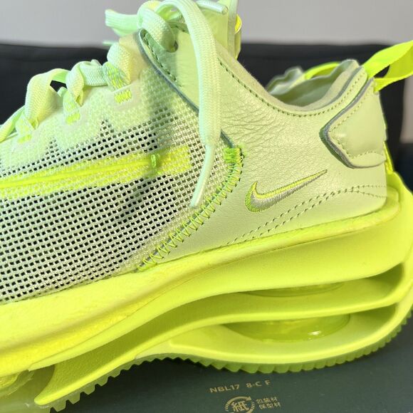Nike Zoom Double Stacked Volt Yellow Running Shoes CI0804-700 Women's Size 6.5 - Picture 10 of 12